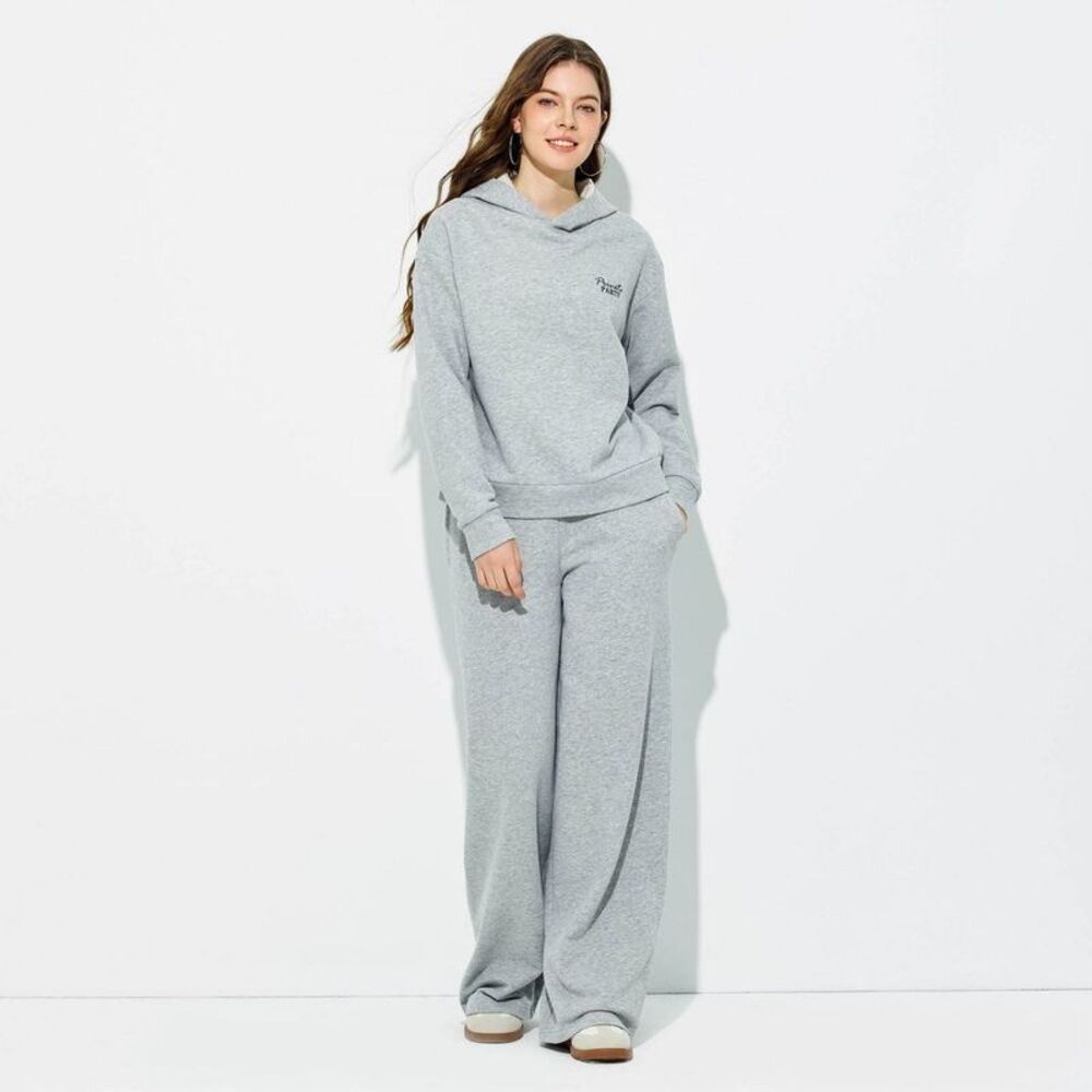 Wild Fable - Women's Oversized Hoodie - Wild Fable Gray L Gray - Picture 3 of 4